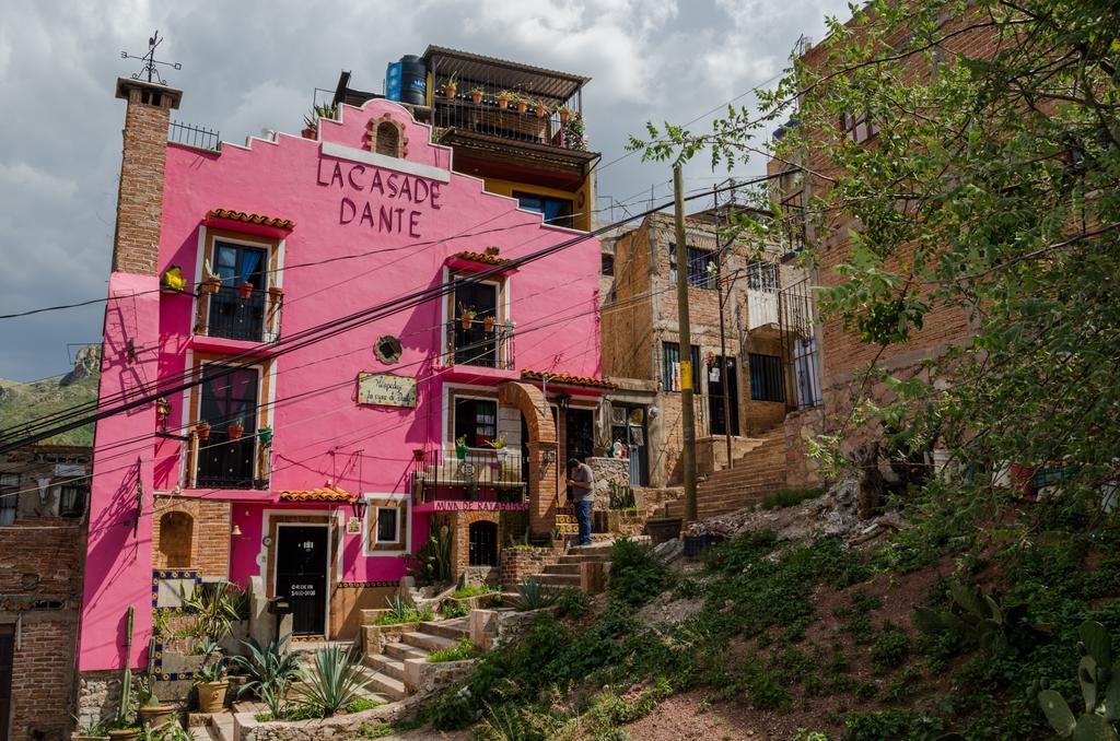 Hostal Casa De Dante Guanajuato Exteriér fotografie