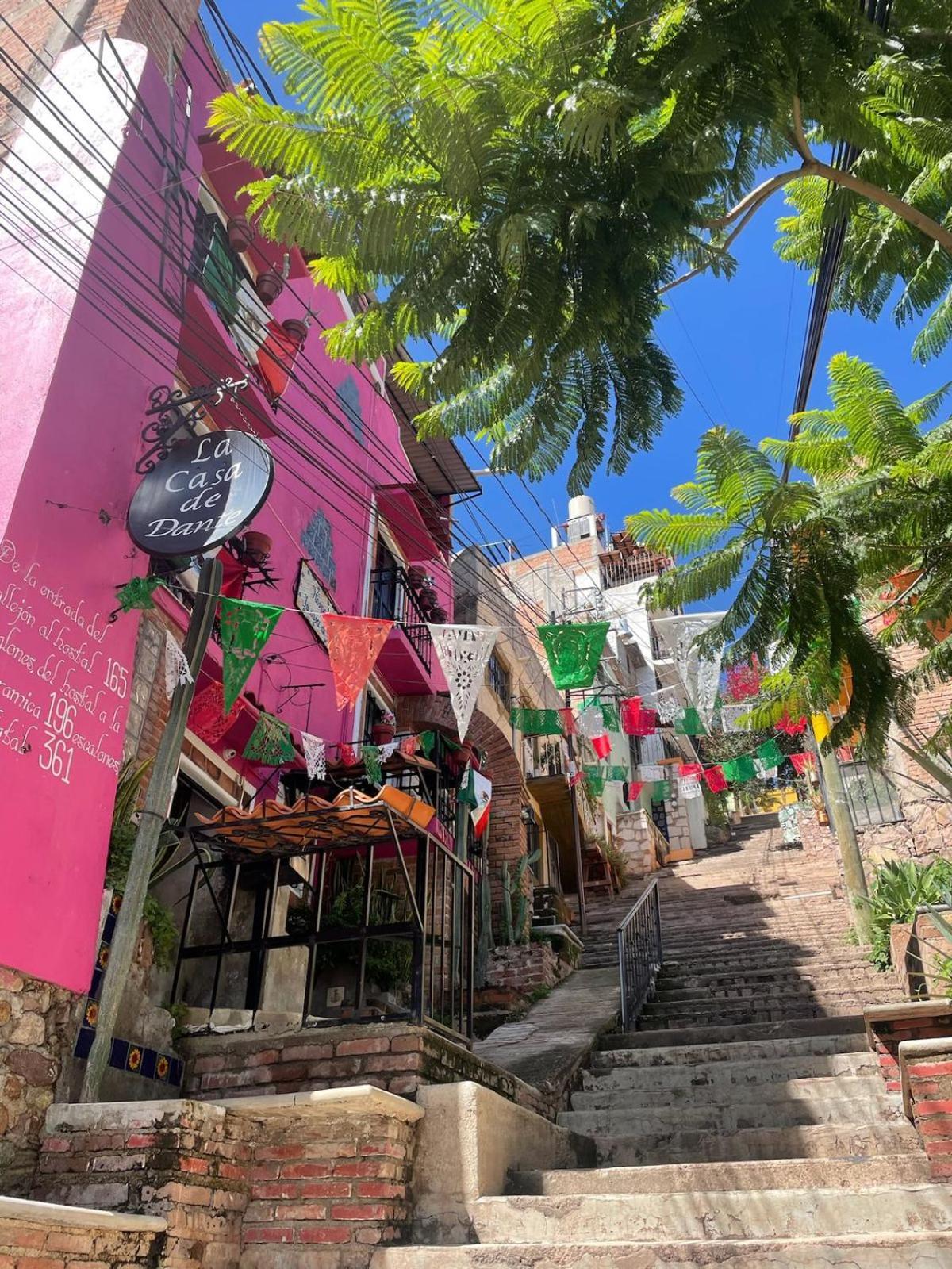 Hostal Casa De Dante Guanajuato Exteriér fotografie